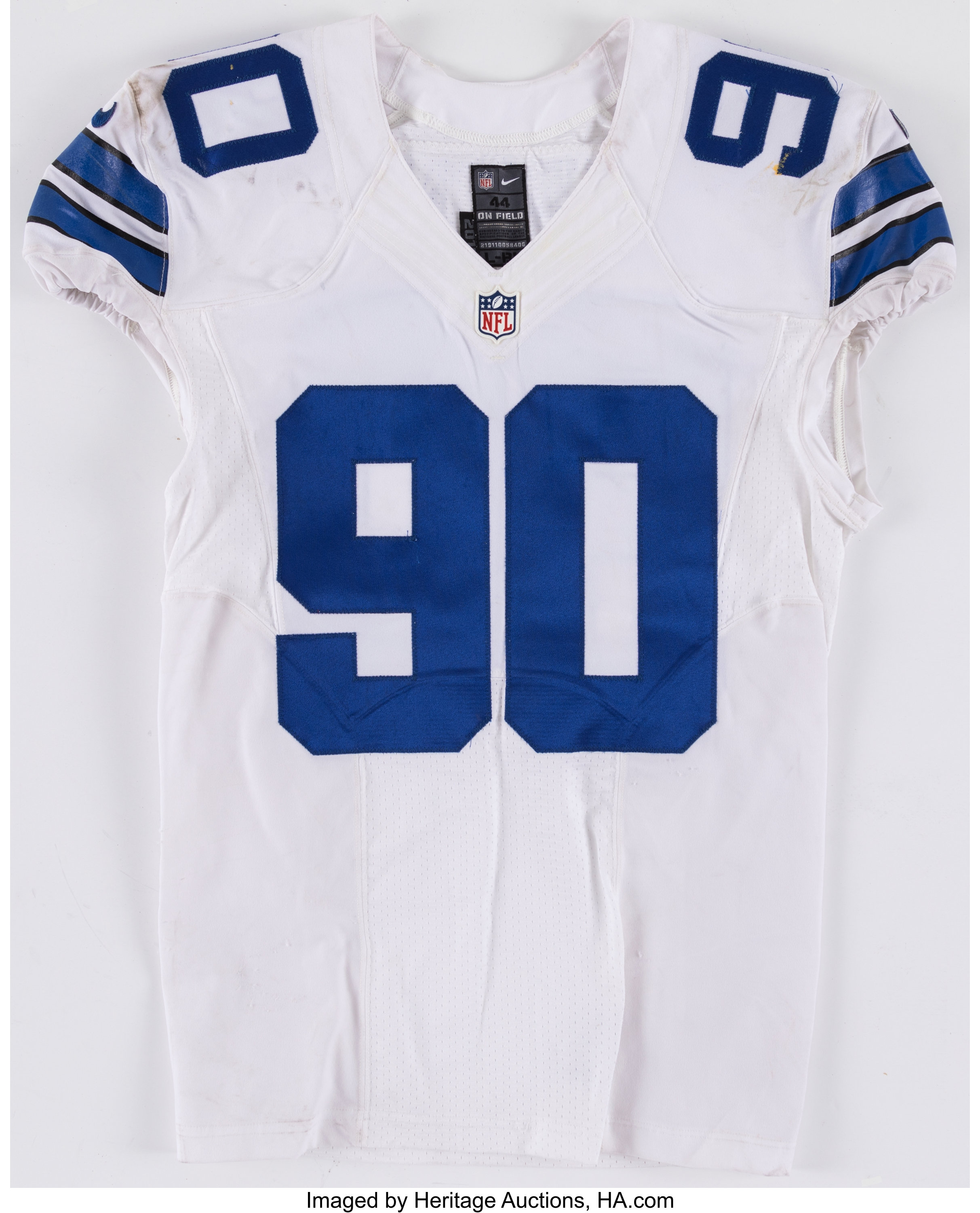 2015 Dallas Cowboys DeMarcus Lawrence Game Worn Jersey. , Lot #43235