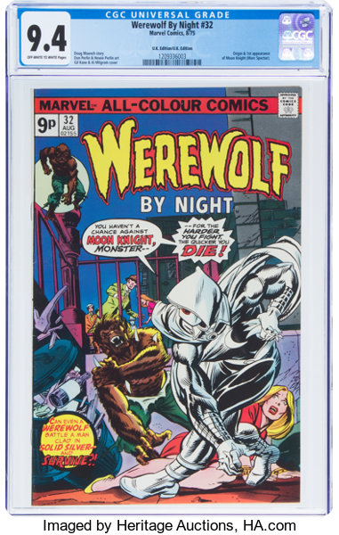 WEREWOLF BY NIGHT #25 - MARVEL COMICS 1975 - BRONZE AGE