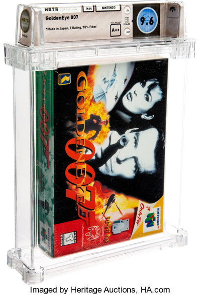 GoldenEye 007 Games Cartridge Card for N64 US Version 