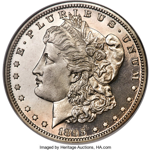 1895 Morgan Silver Dollar