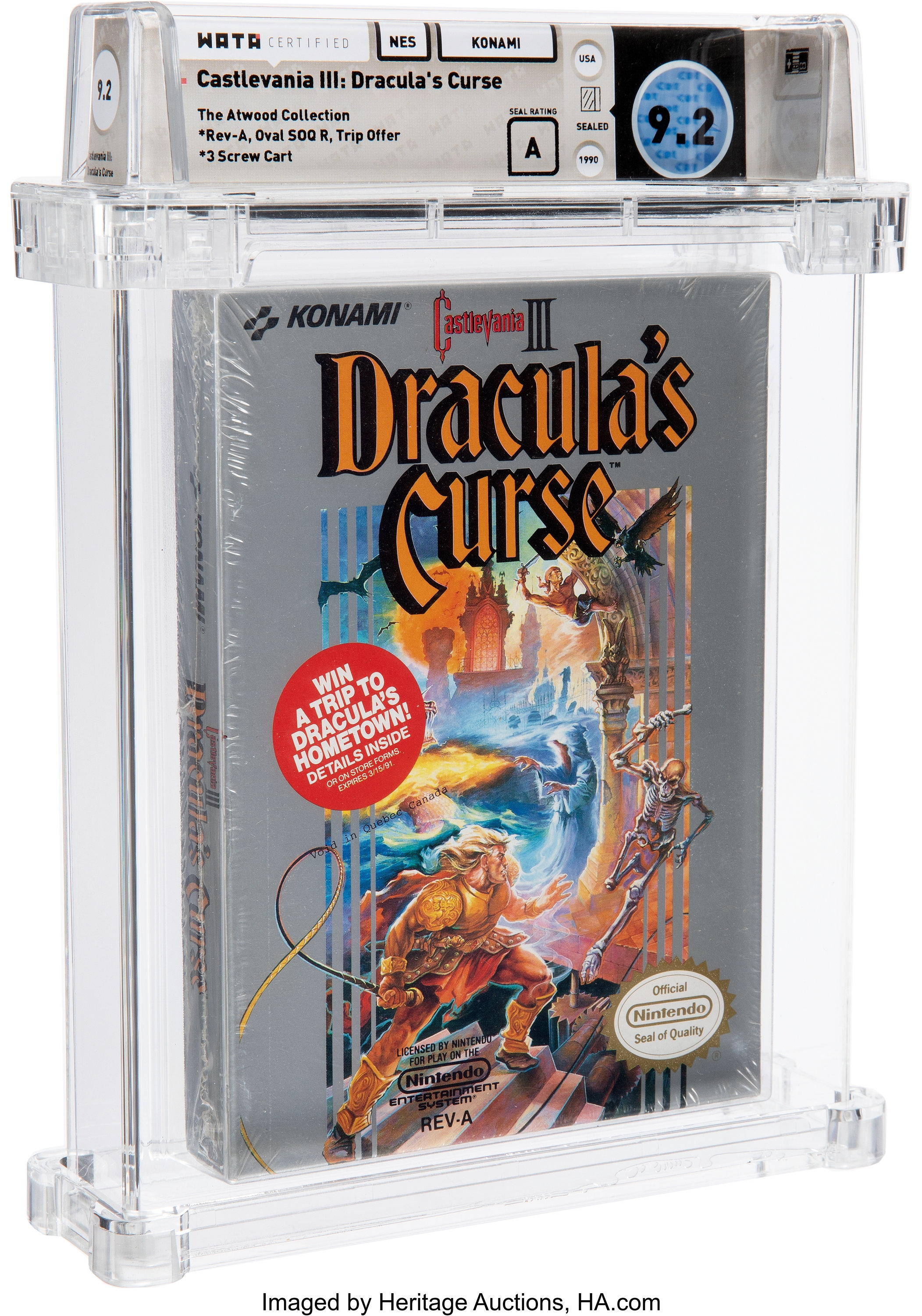 Castlevania III: Dracula's Curse - Wata 9.2 A Sealed [with Trip