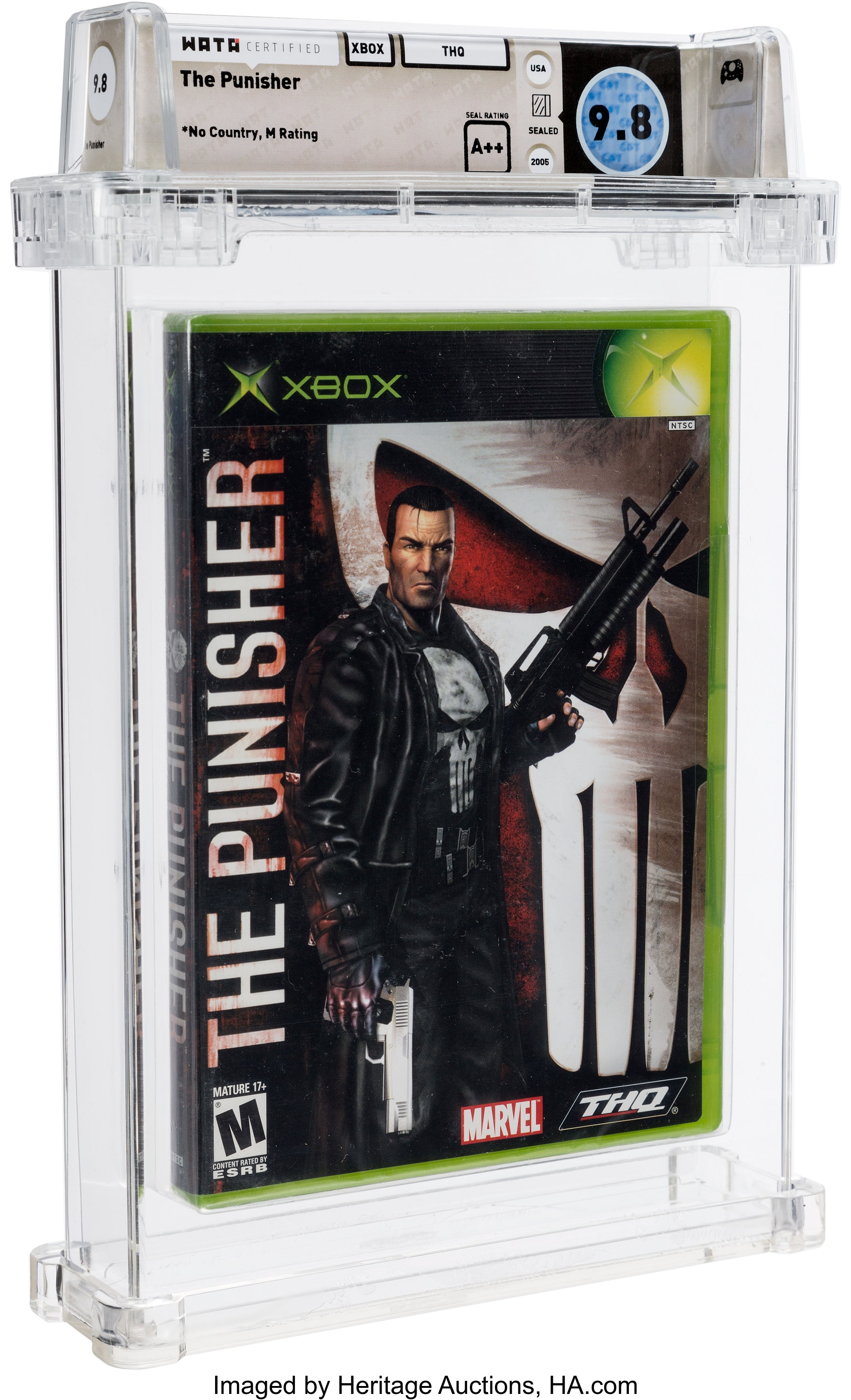 The Punisher - Wata 9.8 A++ Sealed, XBOX THQ 2005 USA.... Video