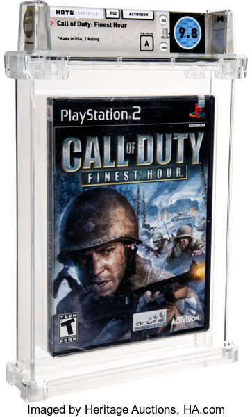 Call of Duty: Finest Hour - Wata 9.8 A Sealed [Sony Security | Lot