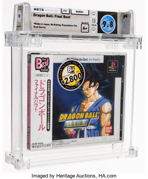 Dragon Ball: Final Bout - Wata 9.8 A+ Sealed, PS1 Bandai 1997