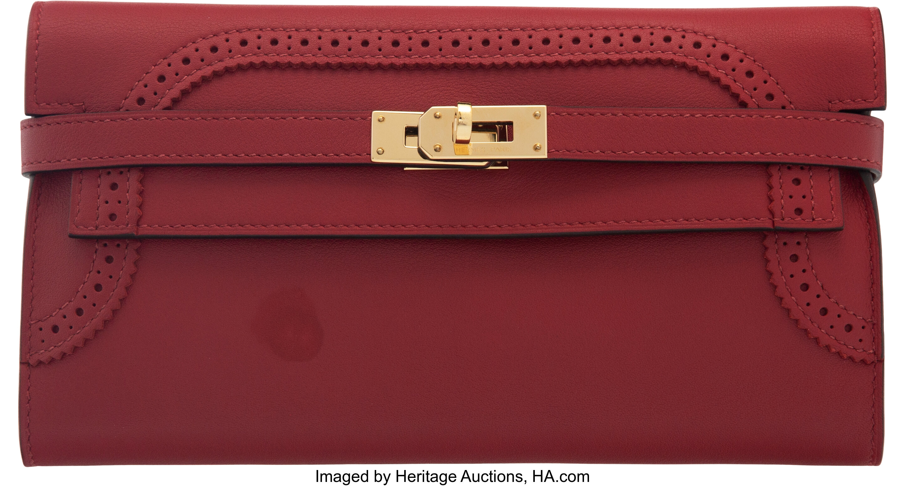 Sold at Auction: Hermes Birkin Handbag Rouge De Coeur Swift with Palladium  Hardware 25 Red