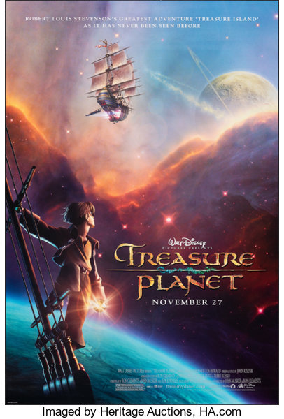 treasure planet movie poster