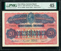 East Africa East African Currency Board 20 Florins = 2 Pounds 1.5.1920 