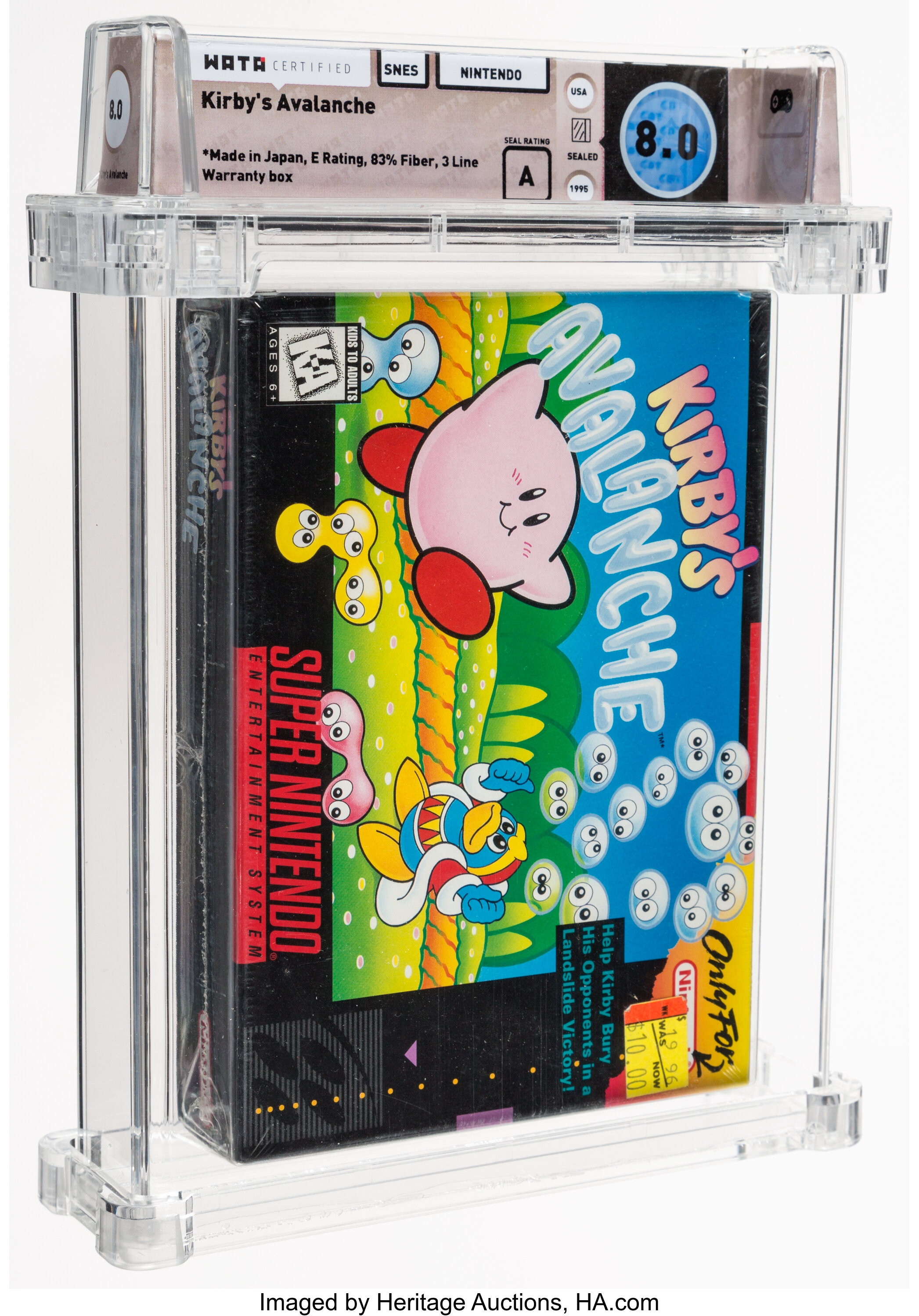 Kirby's Avalanche (Super Nintendo Entertainment System, 1995) for