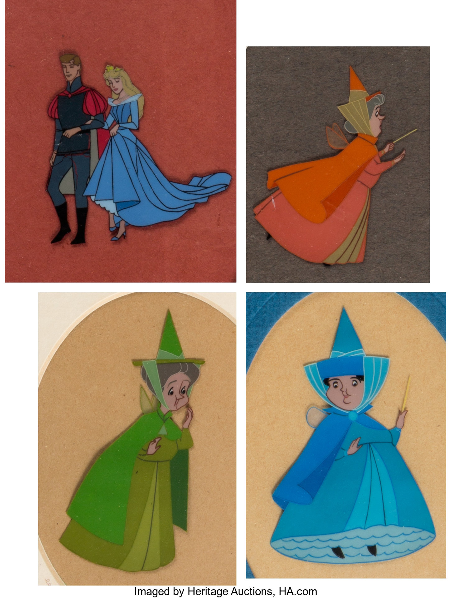 Sleeping Beauty Princess Aurora Prince Phillip Flora Fauna And