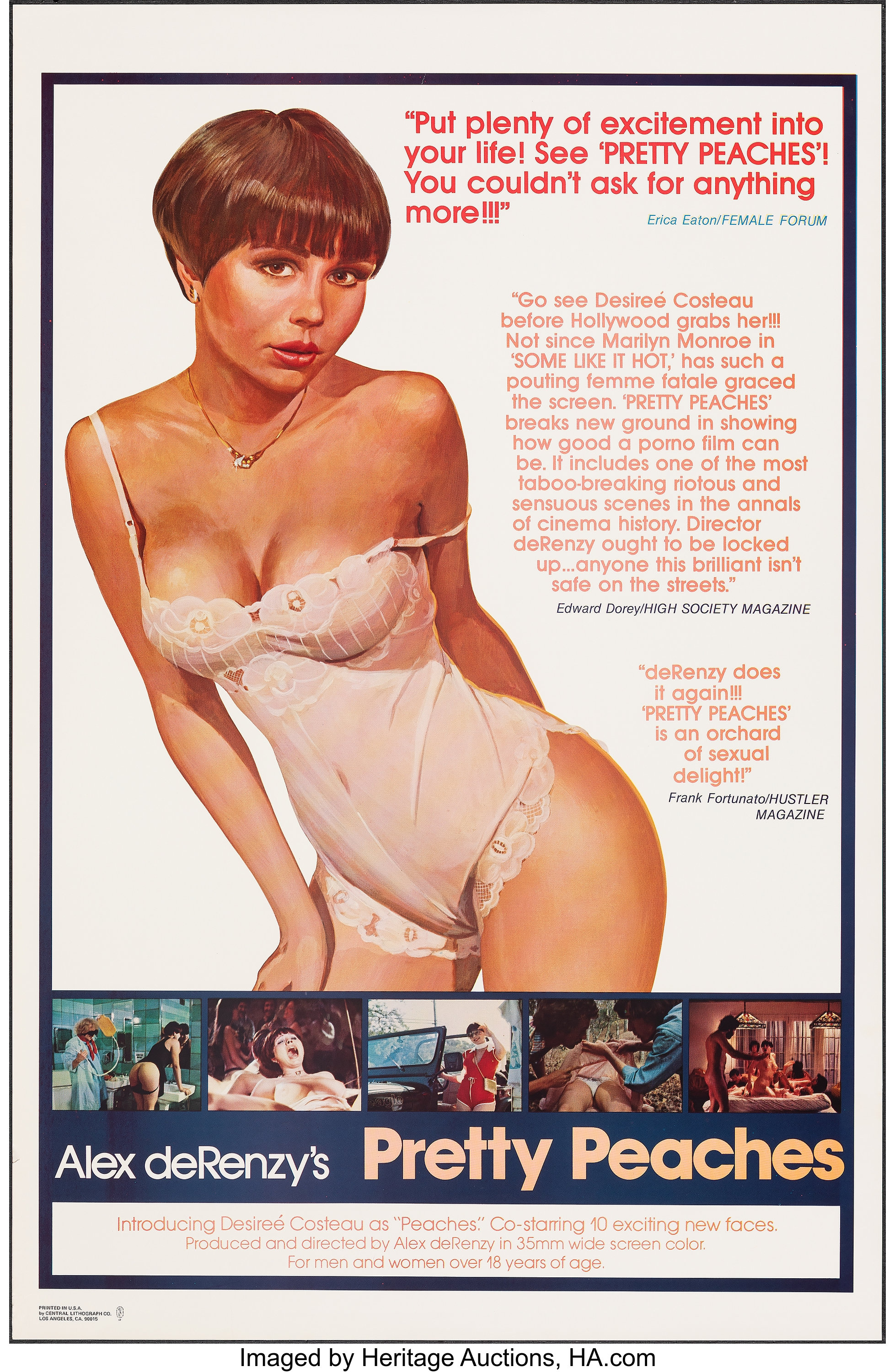 Pretty Peaches (Blu-pix, 1978). Rolled, Very Fine. One Sheet (27