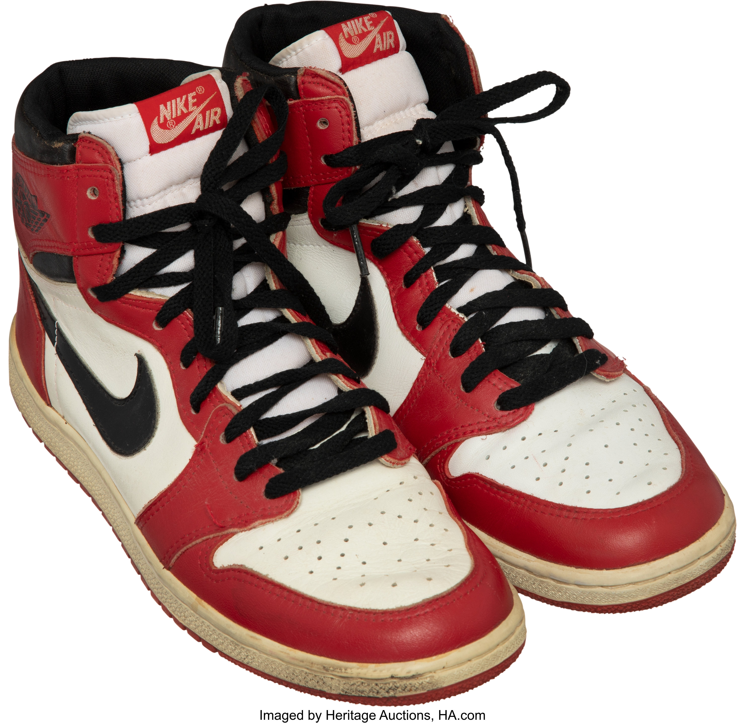 Svaghed frø Hændelse 1985 Original Air Jordan I Nike Sneakers. ... Basketball | Lot #53309 |  Heritage Auctions