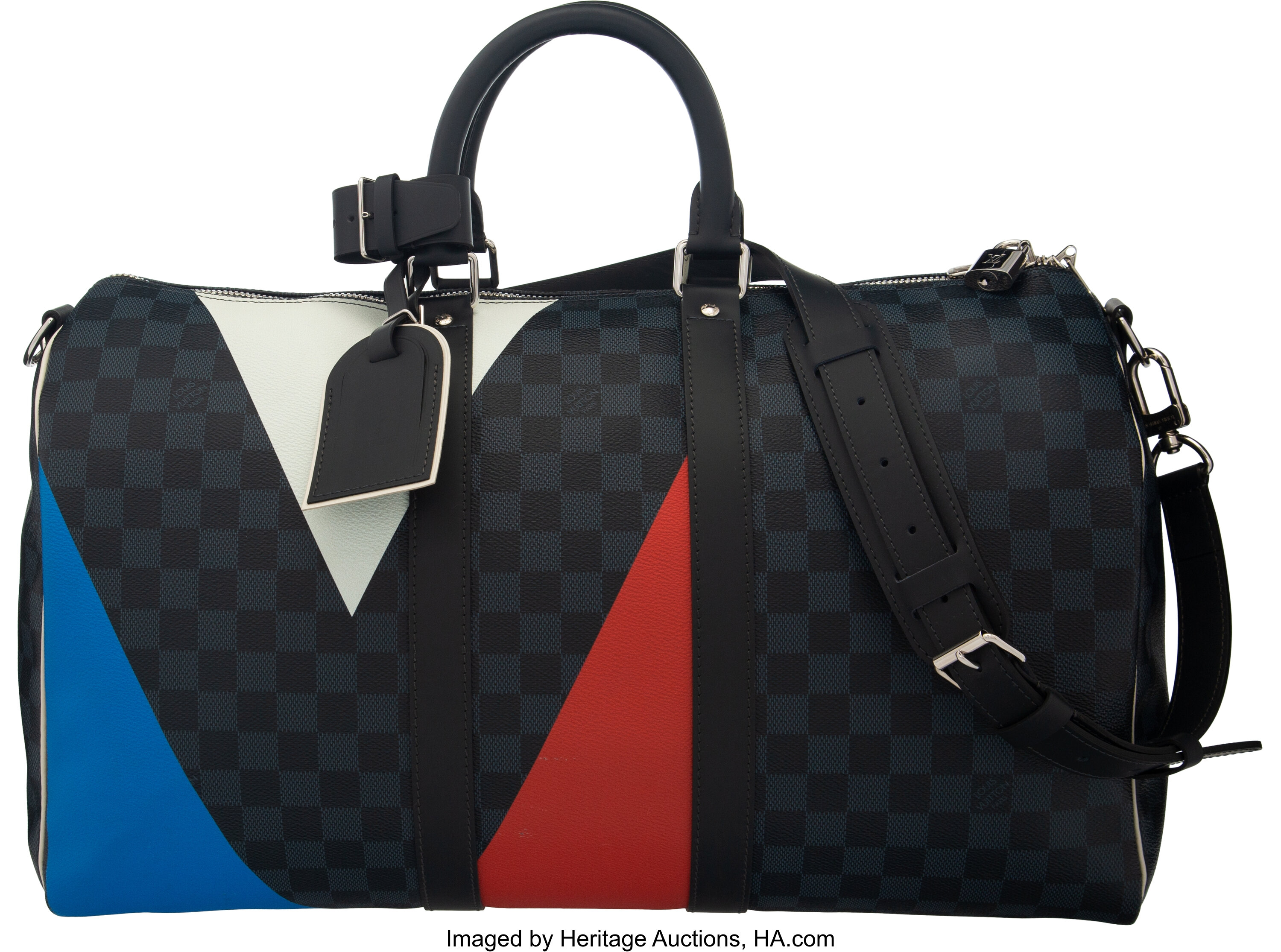 Sold at Auction: LOUIS VUITTON - Damier Travel bag