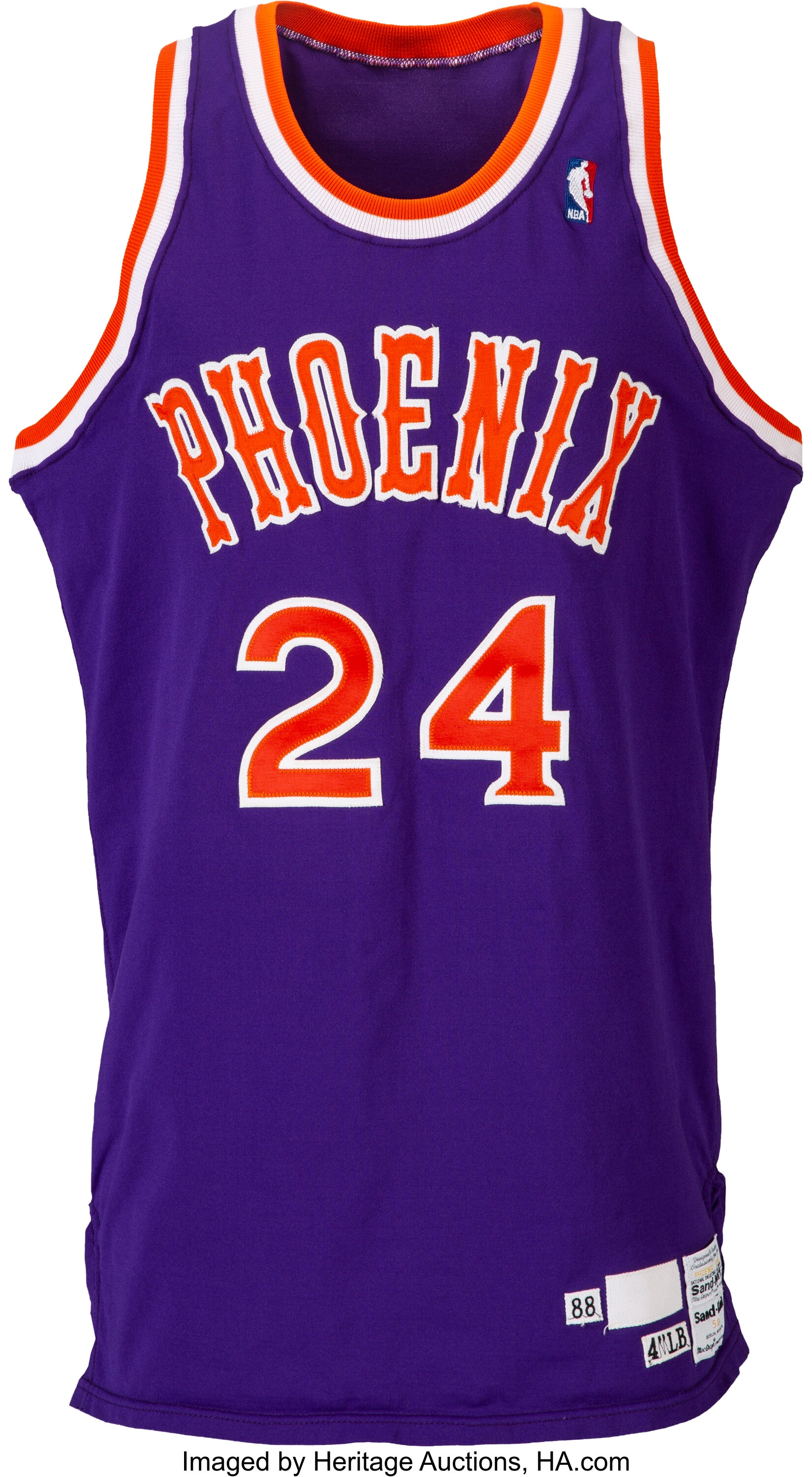 1988-89 Tom Chambers Game Worn Phoenix Suns Uniform with Equipment
