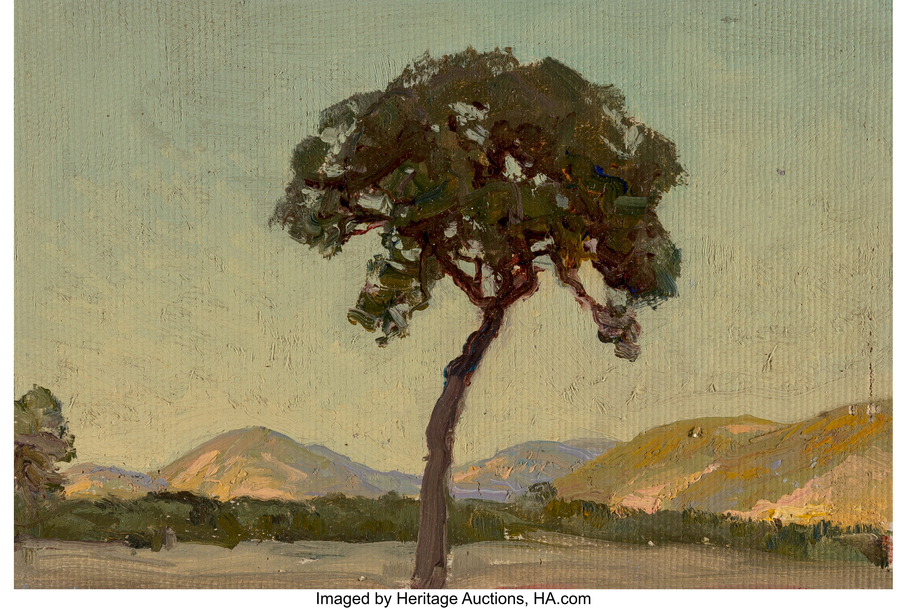 Julian Onderdonk American 1882 1922 Late Afternoon Williams Lot 75030 Heritage Auctions