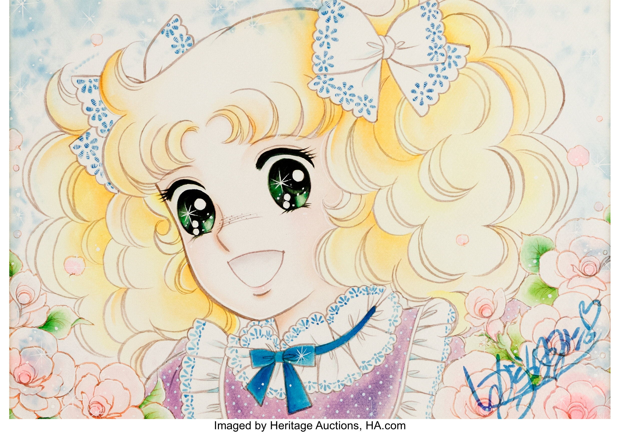 Yumiko Igarashi Candy Candy Illustration Originale (2009-12-09 ...