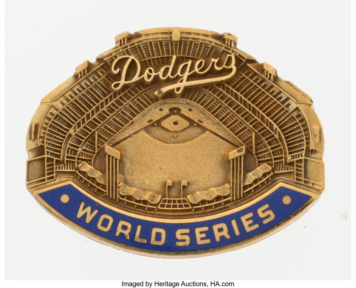 1963 Los Angeles Dodgers MLB World Series Championship Patch