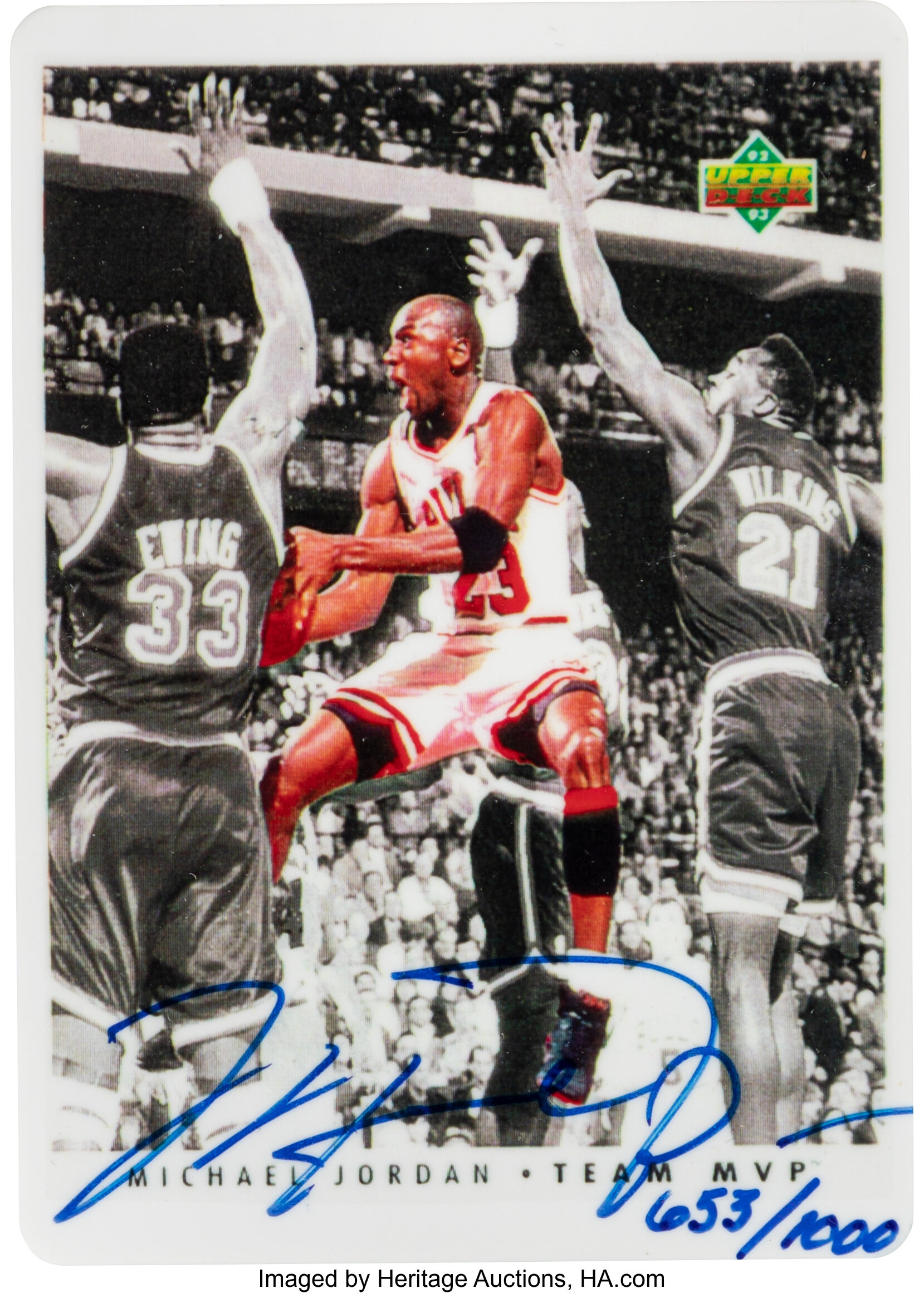 Michael Jordan Collector's Trading Card - Upper Deck Limited