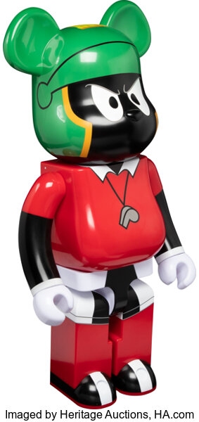 2018 Space Jam Medicom Be@rbrick Marvin the Martian 1000% | Lot