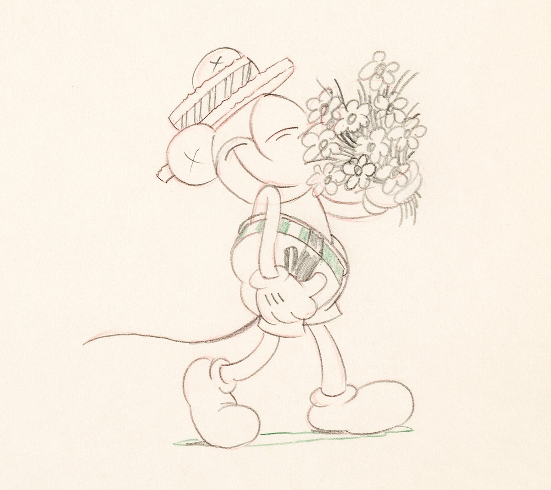 Puppy Love Mickey Mouse Dessin De Production Walt Disney Lot 82590 Heritage Auctions