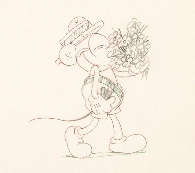 Puppy Love Mickey Mouse Dessin De Production Walt Disney Lot 82590 Heritage Auctions