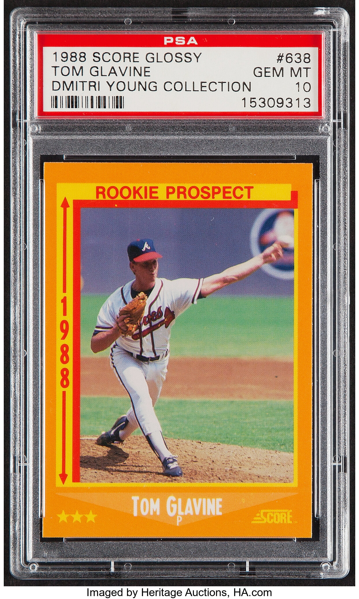 1988 Score Glossy Tom Glavine