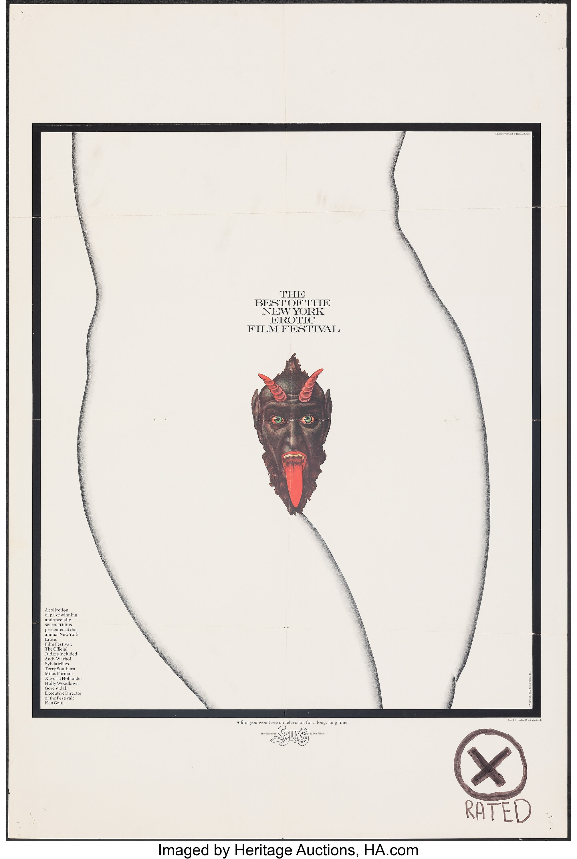 Best of the New York Erotic Film Festival (Saliva Films, 1973). | Lot  #51053 | Heritage Auctions