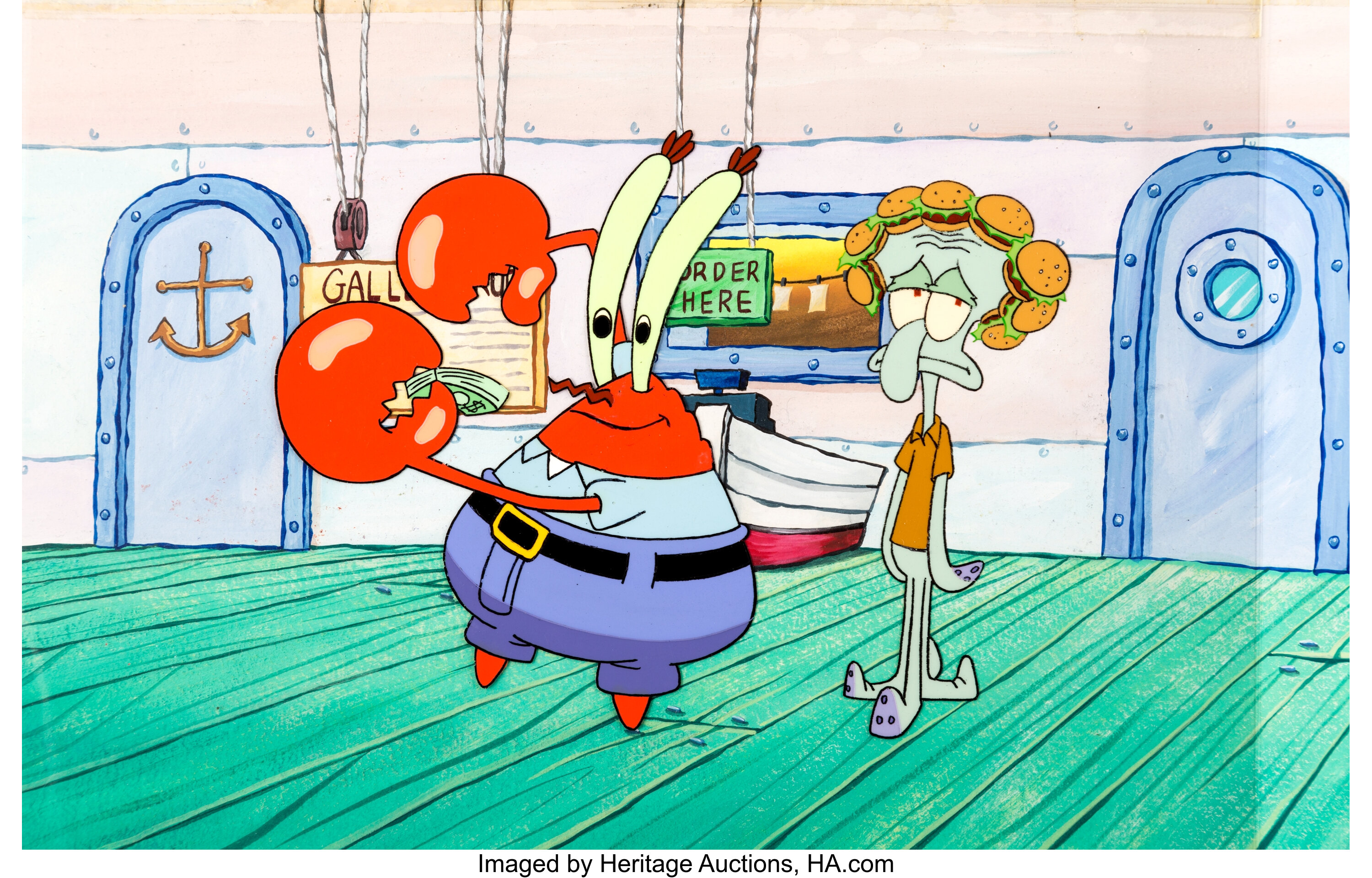 spongebob and mr krabs