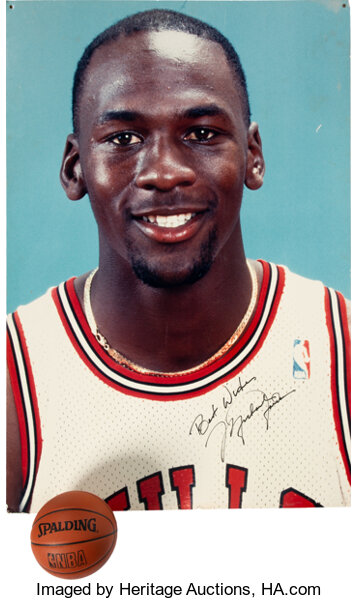 Michael Jordan Signed Jersey - Memorabilia Center