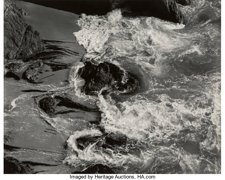 Edward Weston (American, 1886-1958). Surf, Point Lobos, 1938