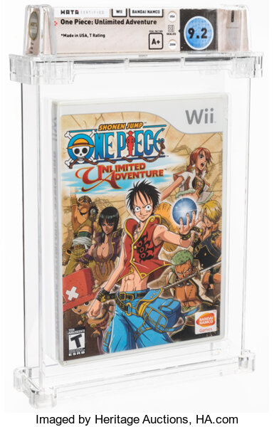 One Piece Unlimited Adventure Wata 9 2 A Sealed Wii Bandai Lot 138 Heritage Auctions