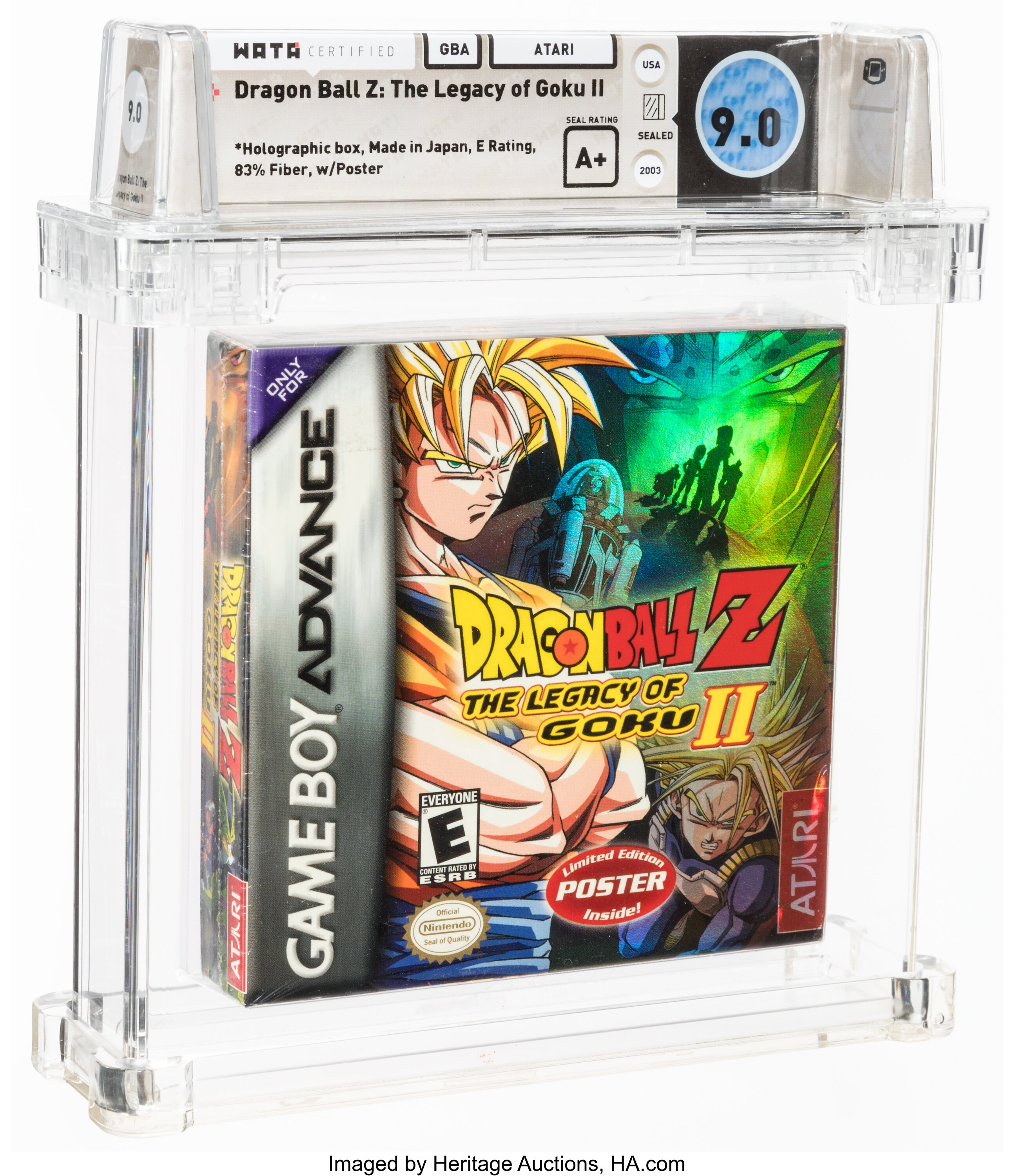 Dragon Ball Z The Legacy Of Goku Ii Wata 9 0 A Sealed Gba Lot 13883 Heritage Auctions