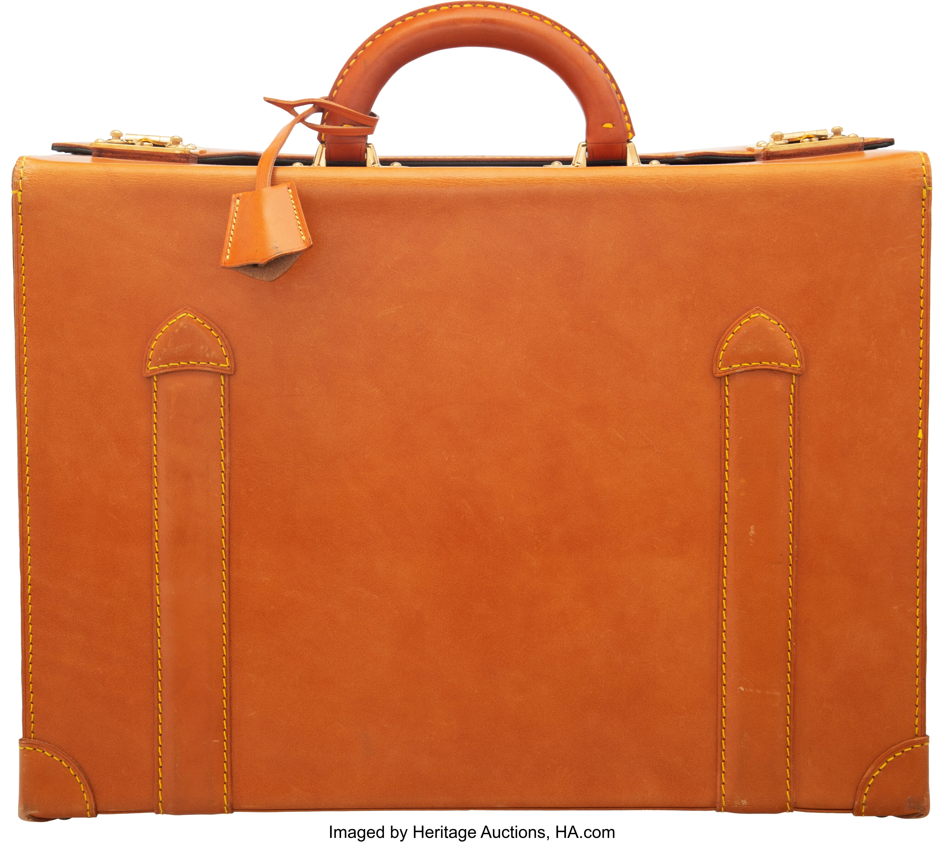 Sold at Auction: Louis Vuitton Limited Edition Chocolate Leather