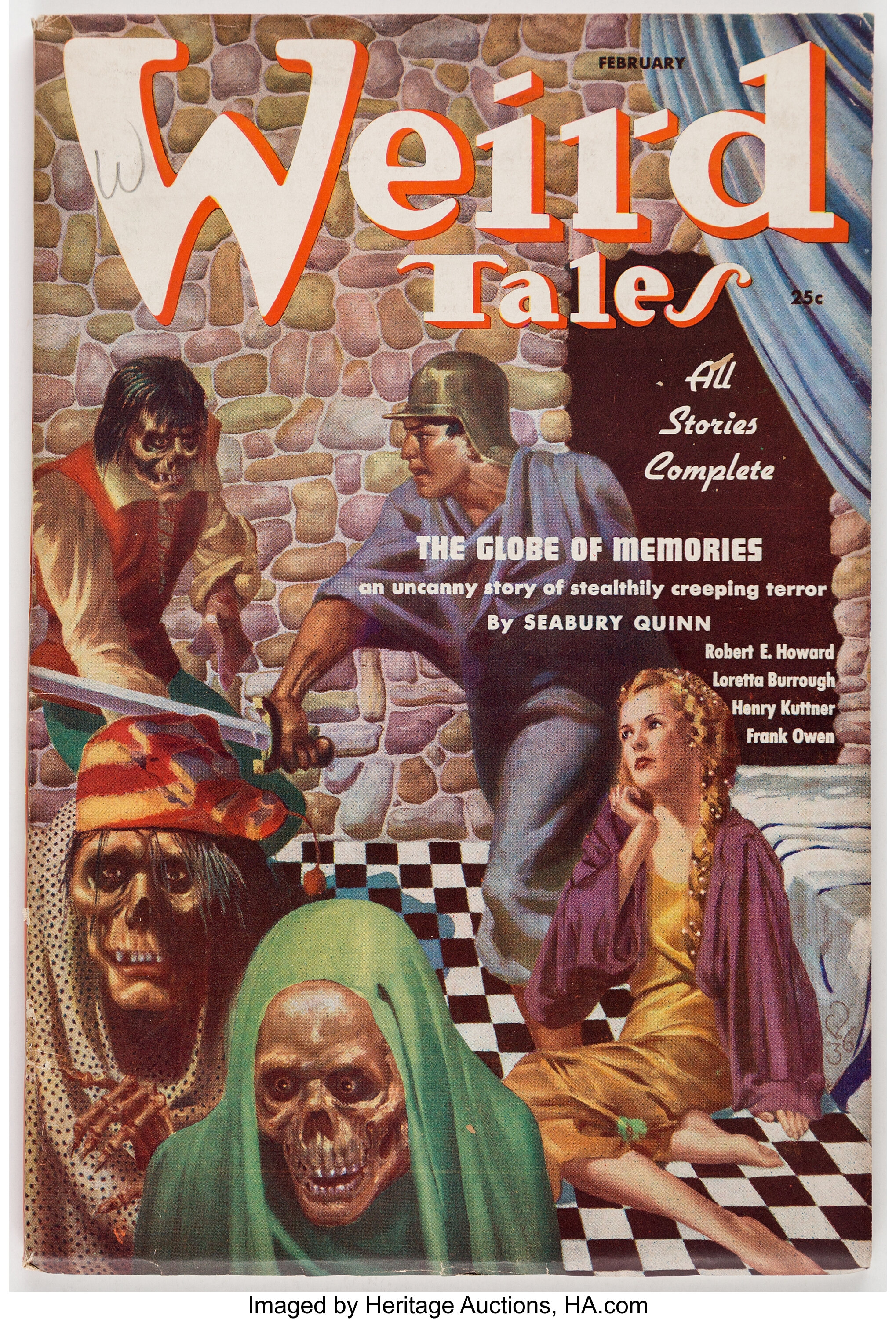 Weird Tales February 1937 Popular Fiction Condition Fn Lot Heritage Auctions