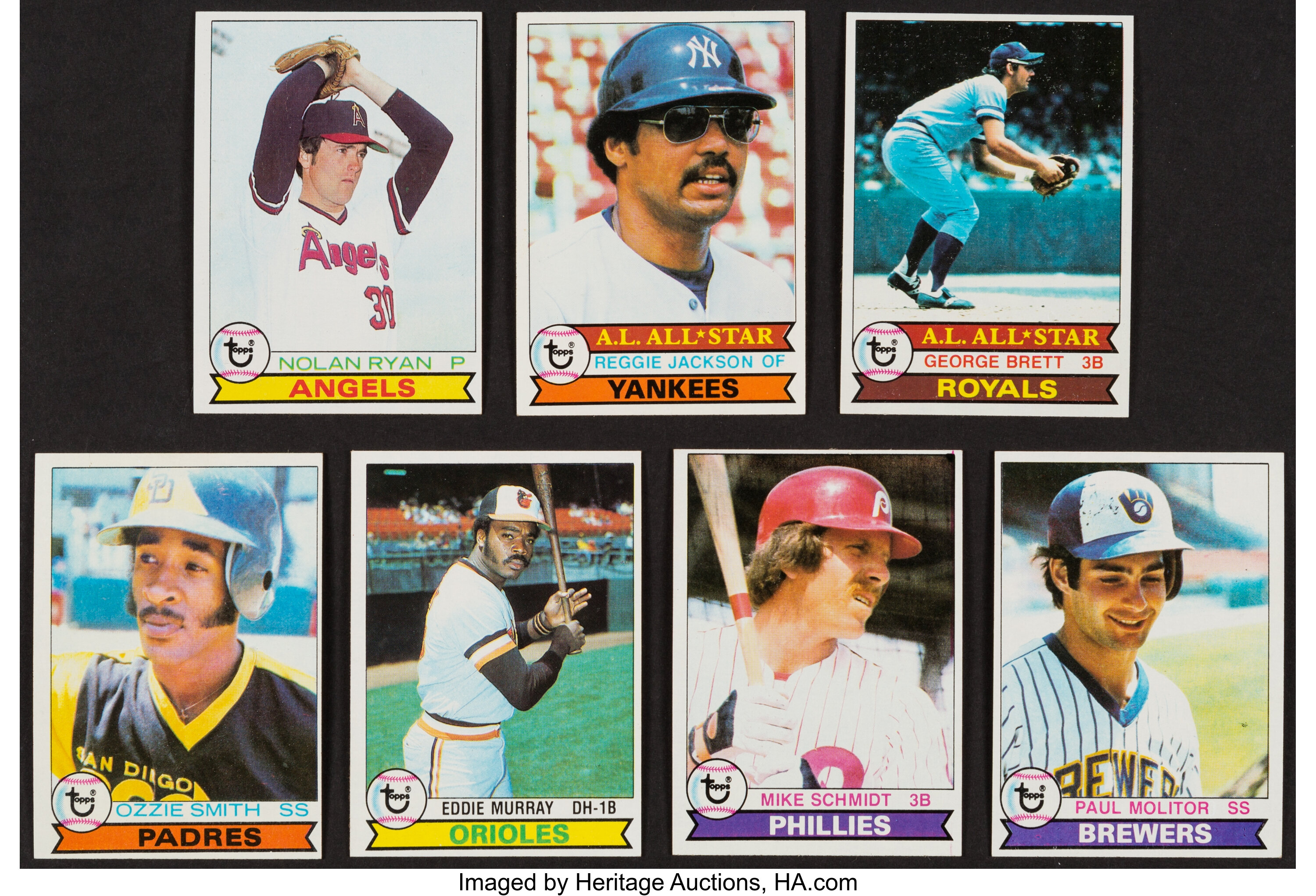 1979 Topps Baseball Complete Set 726 Baseball Cards Sets Lot 41080 Heritage Auctions