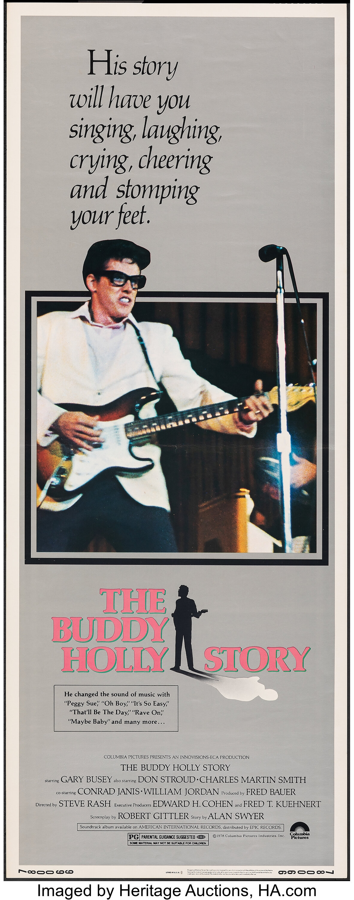 the buddy holly story poster