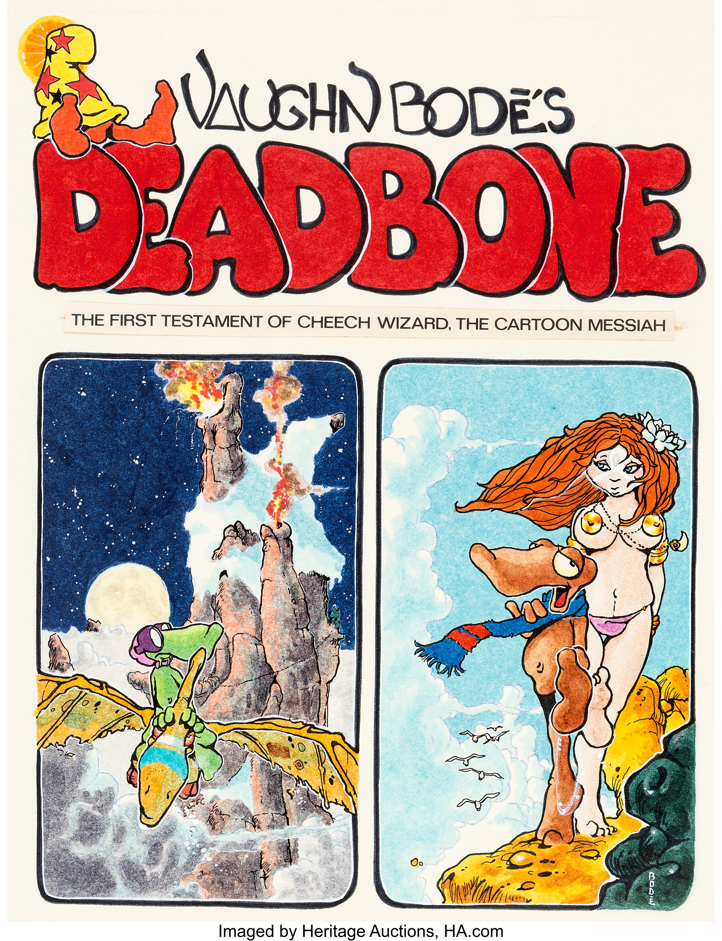 Vaughn Bodé Comic Book Art for Sale | Value Guide | Heritage