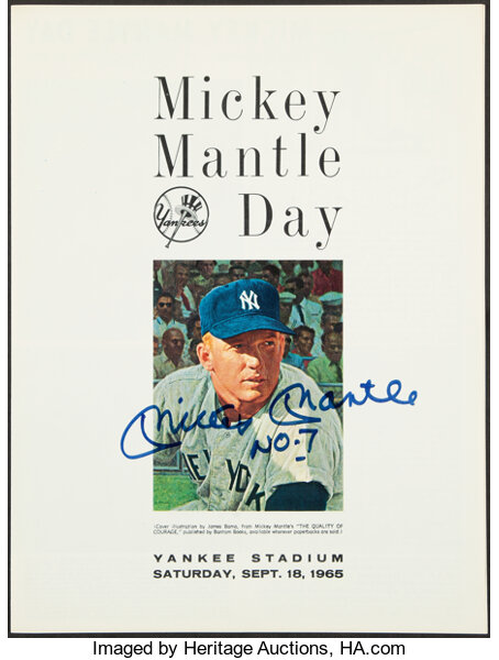 7/7 always Mickey Mantle day