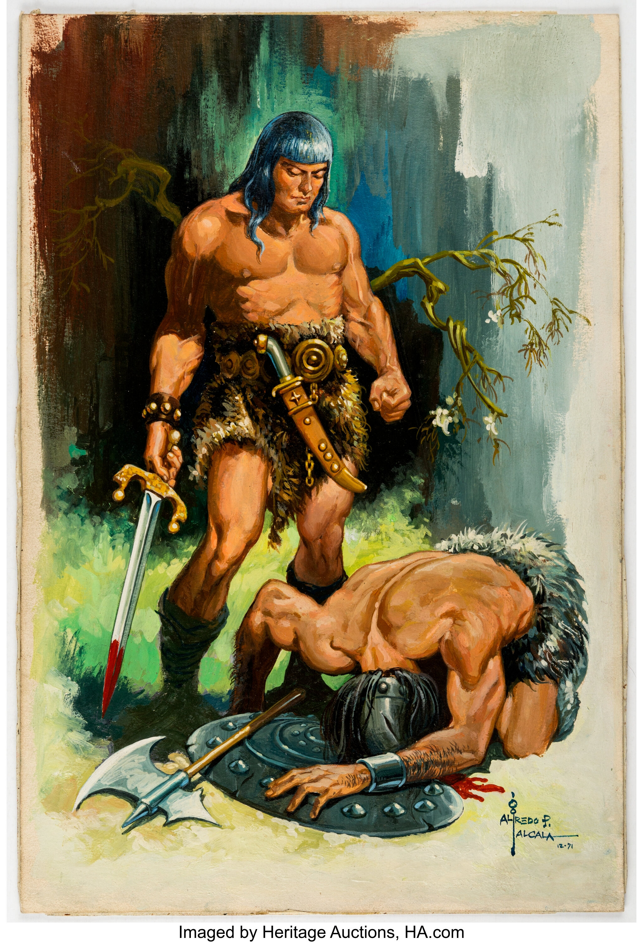 Conan, por Alfredo Alcalá