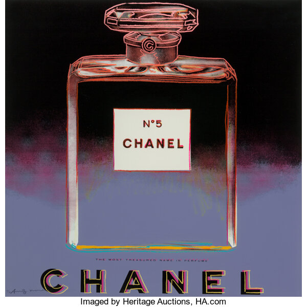 Andy Warhol (1928-1987). Chanel, from Ads, 1985. Screenprint in