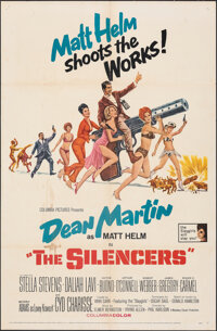 Murderers' Row (Columbia, 1966). Insert (14 X 36). Action