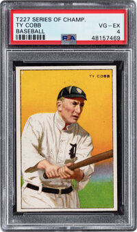 1909-11 T206 Old Mill Ty Cobb (Bat Off Shoulder) PSA NM-MT 8 - Pop