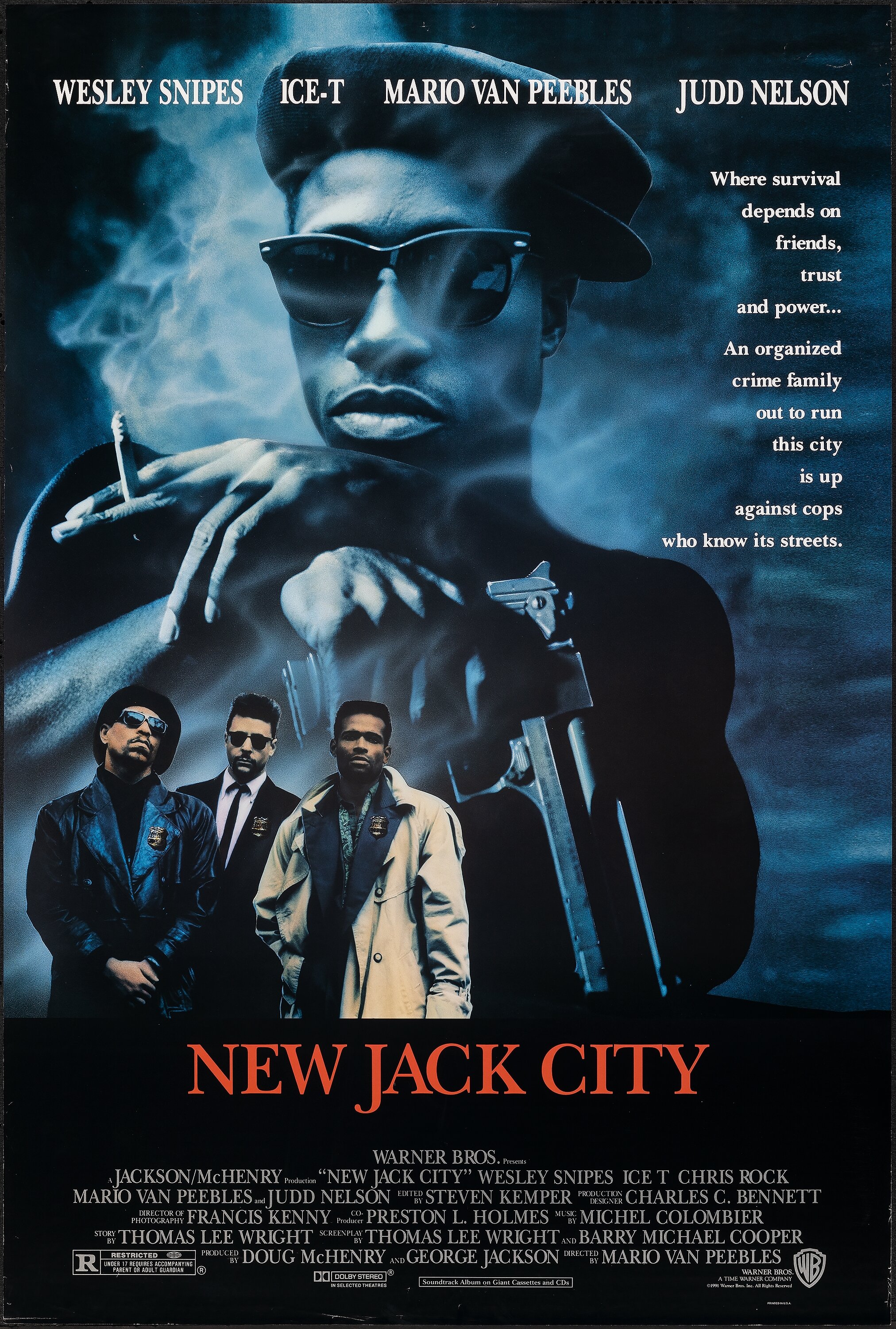 New Jack City Other Lot Warner Bros 1991 Rolled Very Fine Lot Heritage Auctions