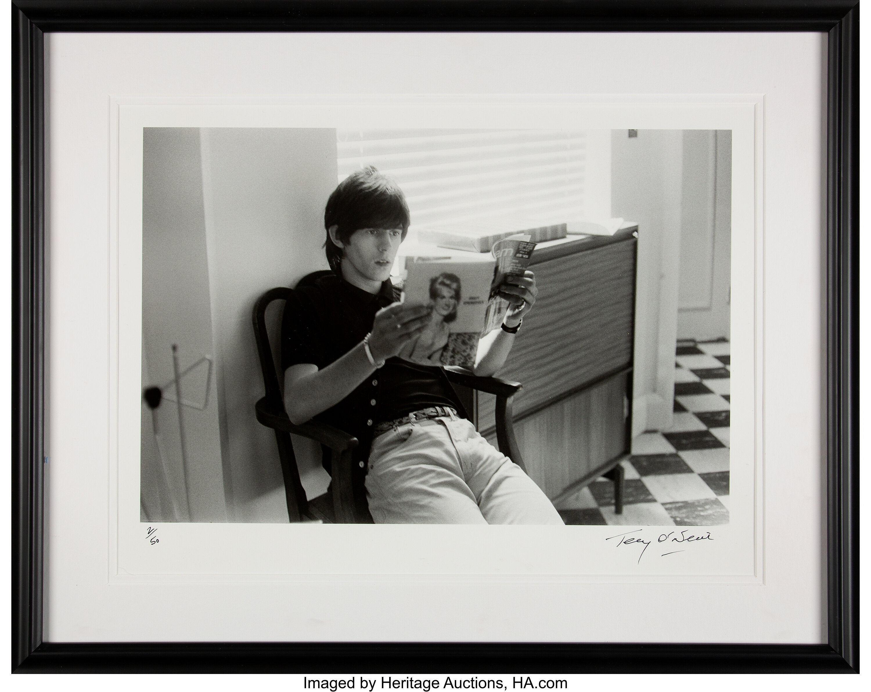 The Rolling Stones Photo Prints Signed And Numbered By Terry O Neill Lot 5709 Heritage Auctions