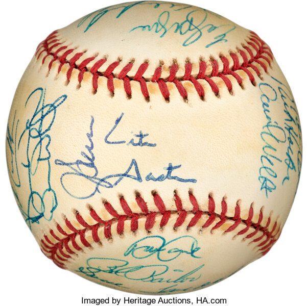 1992 Toronto Blue Jays Team Signed Baseball - World Series