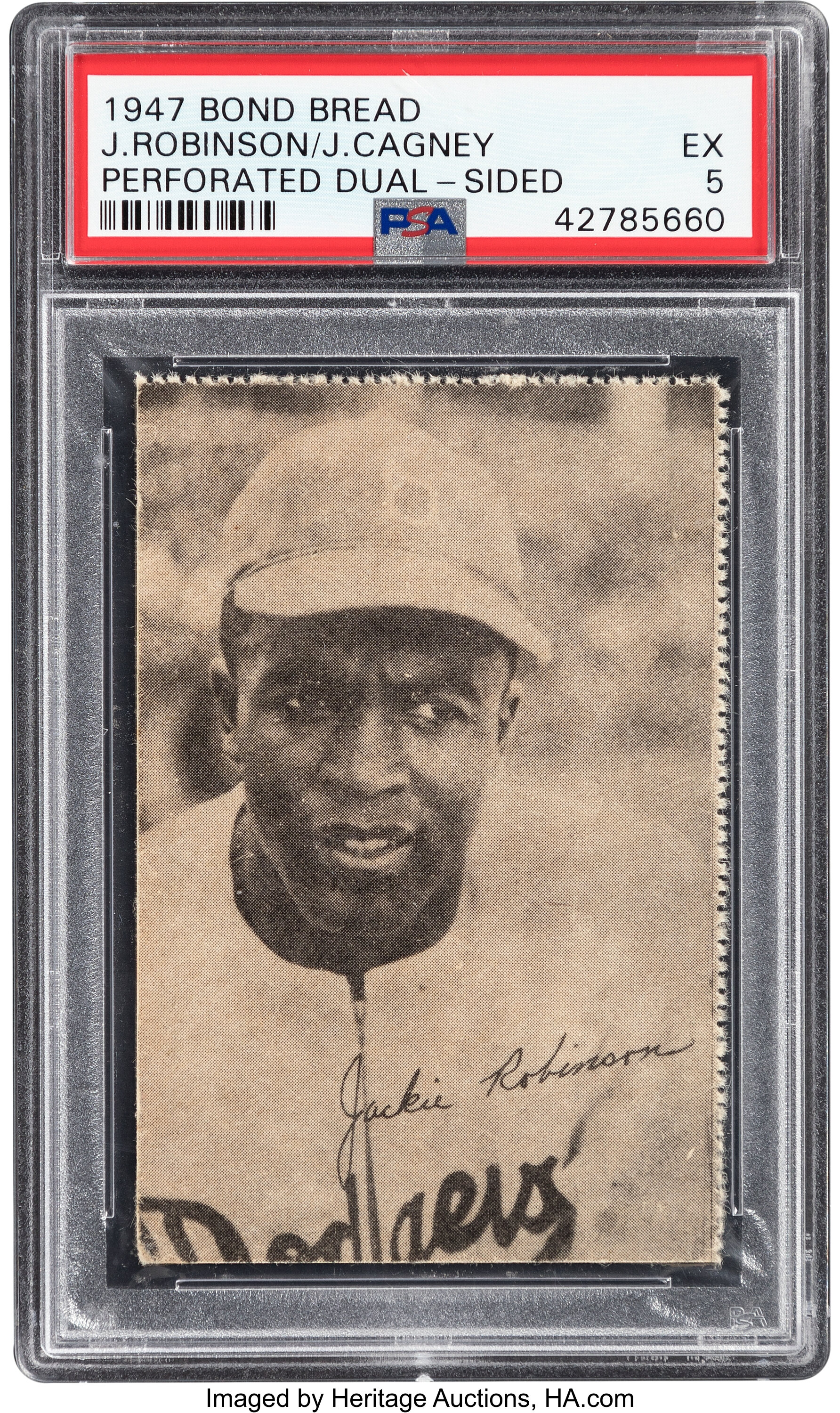 Baseball Cards - 1947 Bond Bread Jackie Robinson