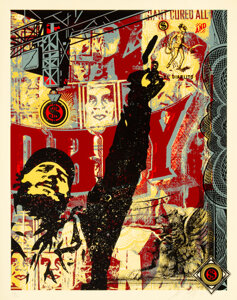 Shepard Fairey (b. 1970). Castro Collage, 2003 Heritage Auctions