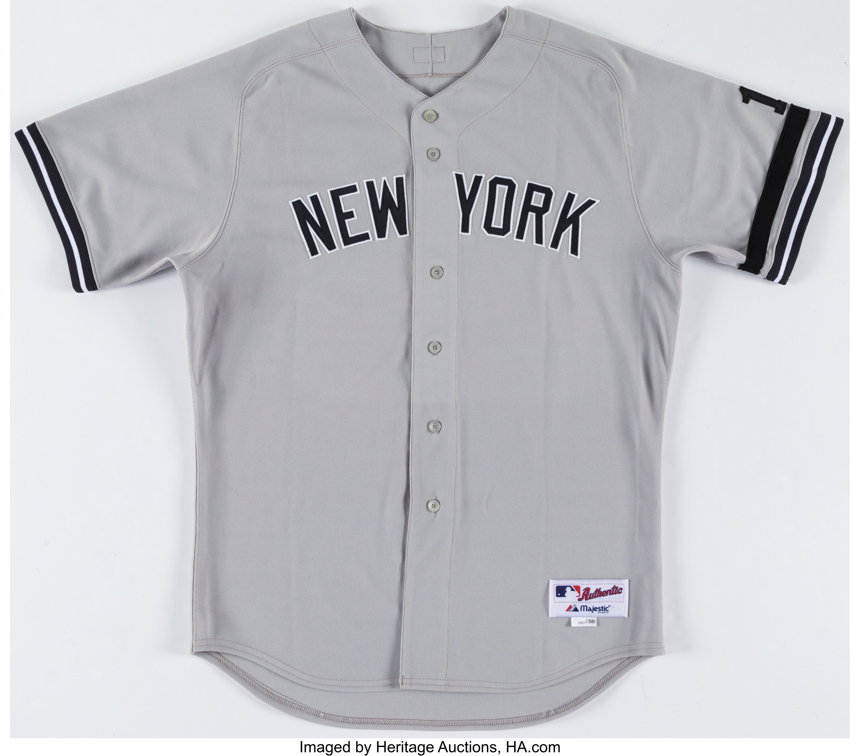 2007 Andy Pettitte Team Issued New York Yankees Jersey. Baseball, Lot  #44212