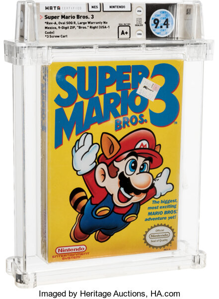 Super mario bros sealed hot sale 9.4