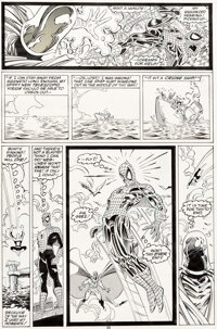 Erik Larsen and Al Gordon The Amazing Spider-Man #327 Story Page 19 | Lot  #91019 | Heritage Auctions