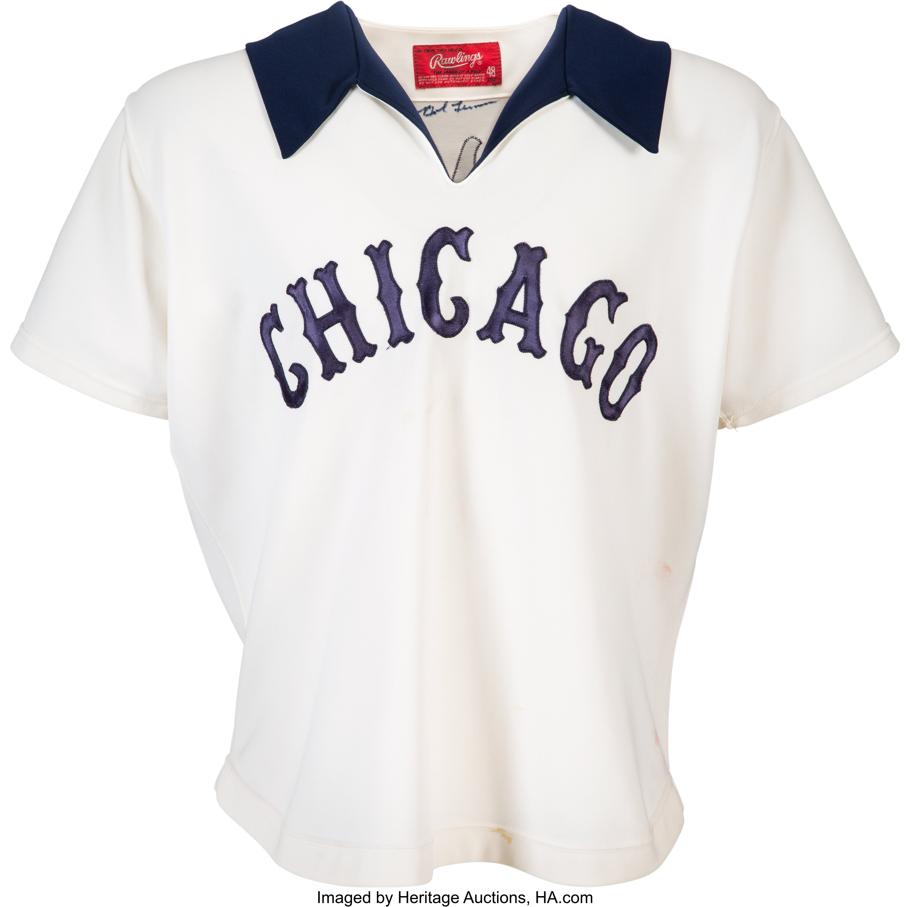 Lot Detail - 1975 Stan Bahnsen Chicago White Sox Game Worn Road Jersey  (MEARS LOA)